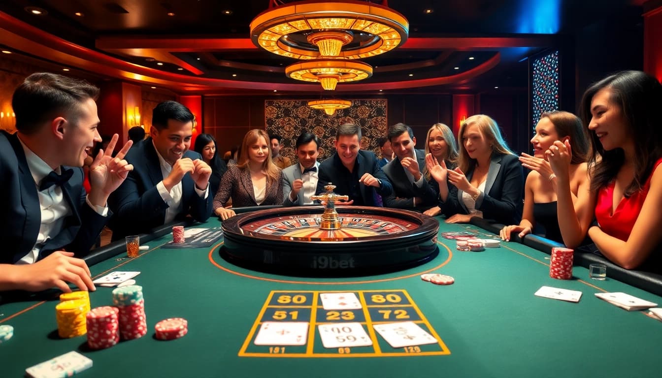 Experience thrilling gameplay at i9bet casino with vibrant tables and exciting betting opportunities.