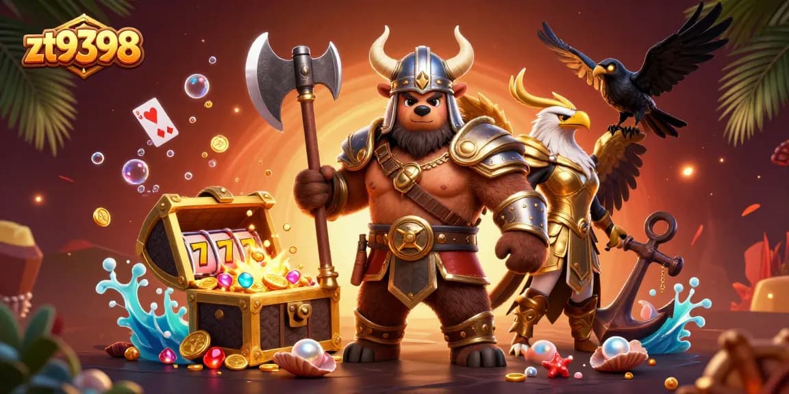 Experience rich gameplay at zt9398 with vibrant 3D features, gold coins, and dynamic slots.