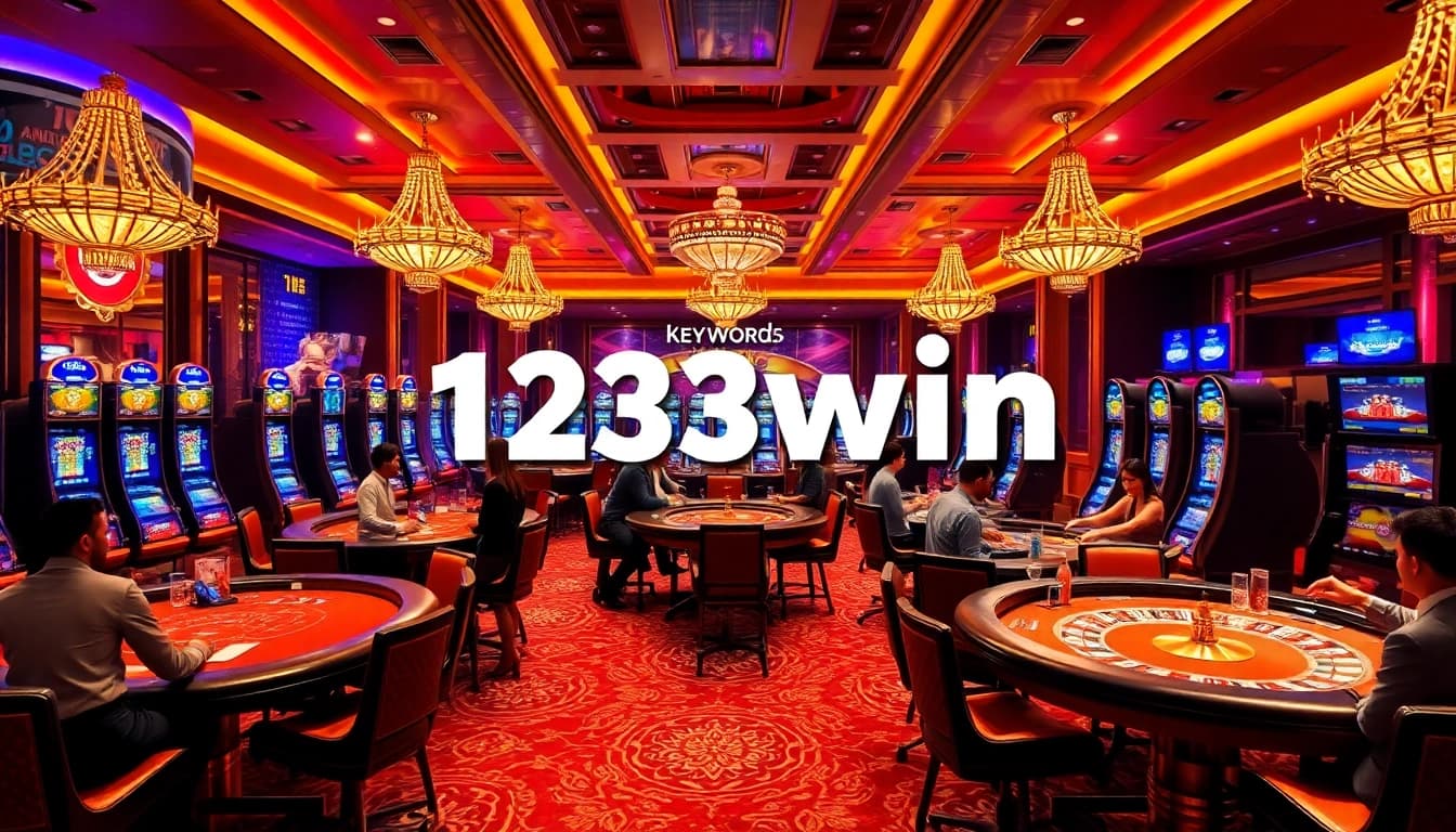 Experience thrilling gameplay at 123win with engaging poker tables and slot machines.