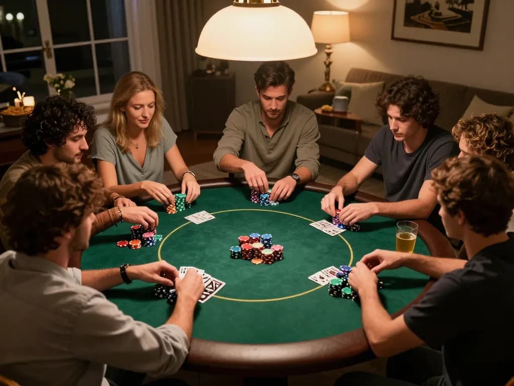 Canada online casinos bring excitement to friends during a home poker night with strategic gameplay and social bonding.