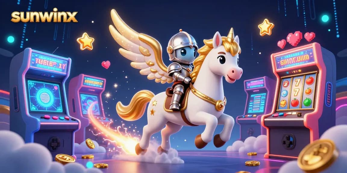 Experience the excitement of sunwinx with cheerful characters amidst vibrant gambling elements.