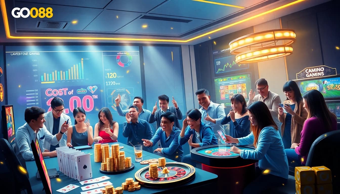 GO88 gaming platform showcasing diverse players engaged in exciting online games.