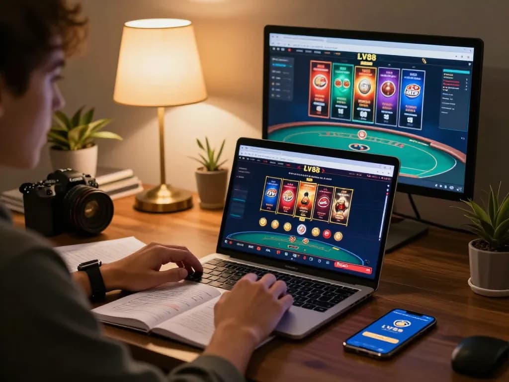 Experience online gambling at https://lv88cha.com/ with engaging gameplay on laptops and smartphones.