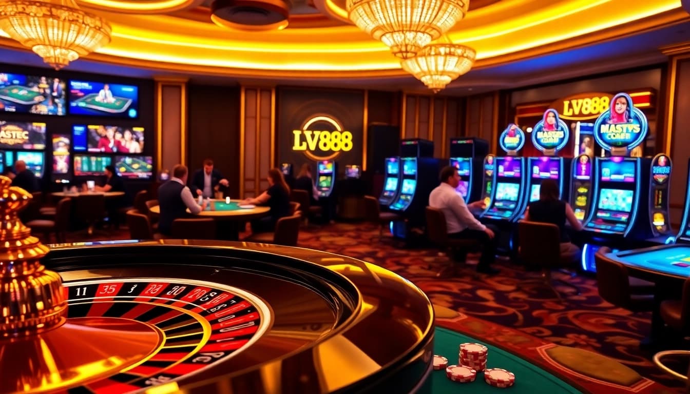 Experience thrilling online gambling at https://lv88.ltd/ with live casino games and luxurious ambiance.