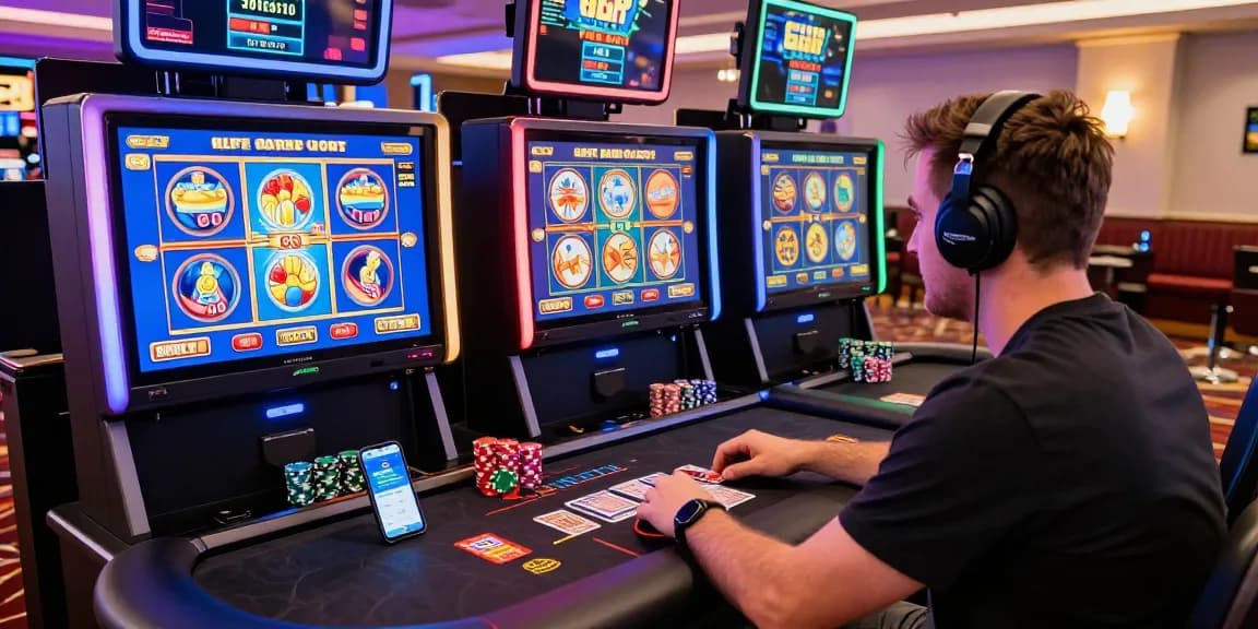Engaging casino gaming experience at dea.org.uk with vibrant online atmosphere and players enjoying credit card casinos.