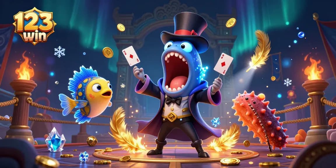 Experience captivating excitement at 123win com with dazzling 3D underwater casino magic.