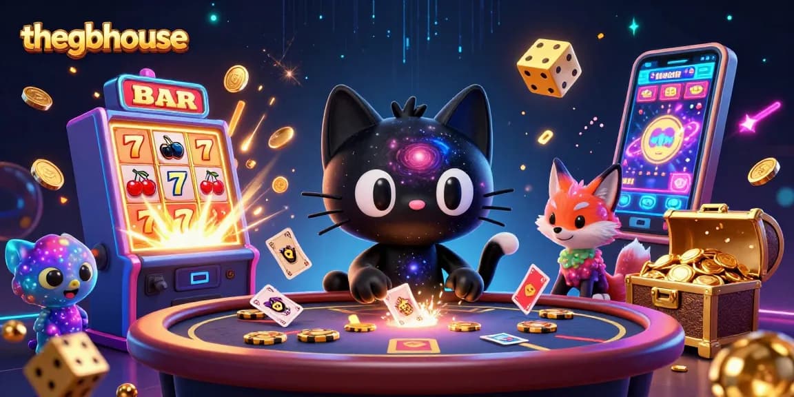 Experience the excitement at thegbhouse, where cosmic characters draw you into a thrilling casino adventure.