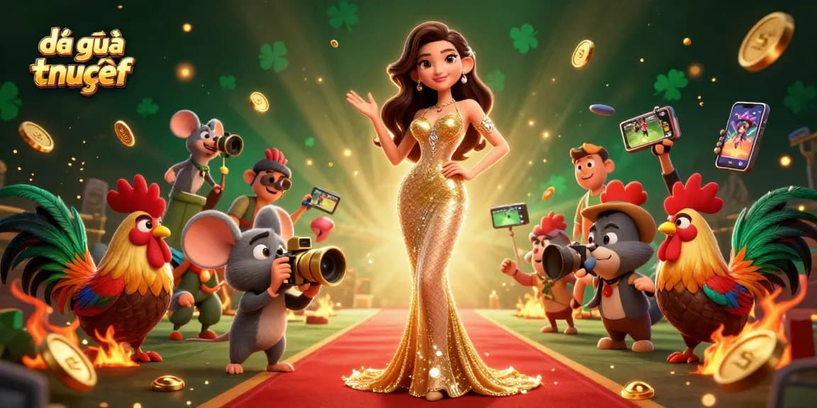Experience live đá gà trực tiếp with vibrant characters and dynamic action in an unforgettable setting.