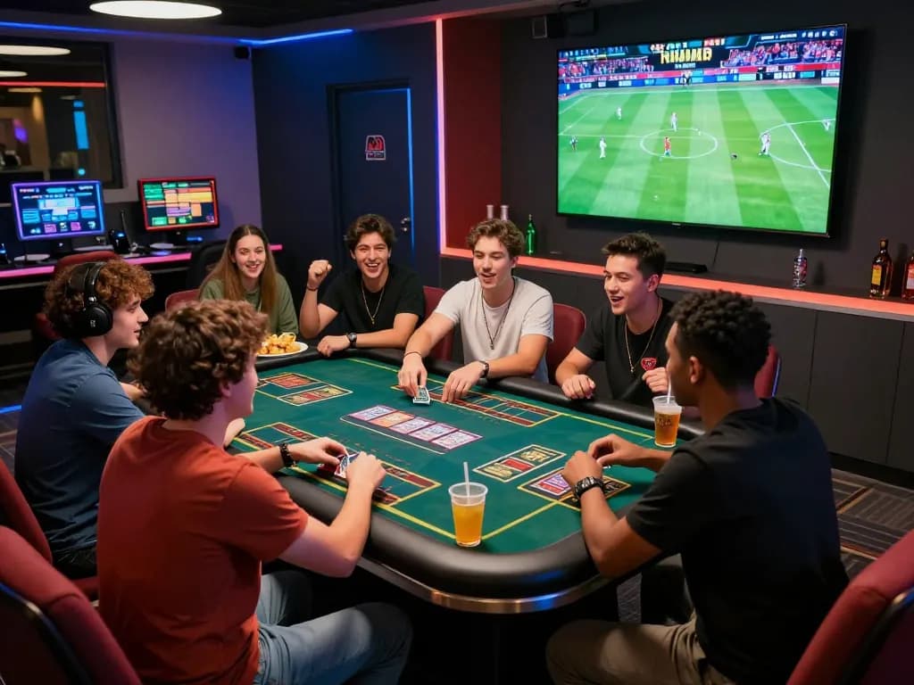 Exciting online gambling experience at tv88 nhà cái with friends enjoying gaming activities