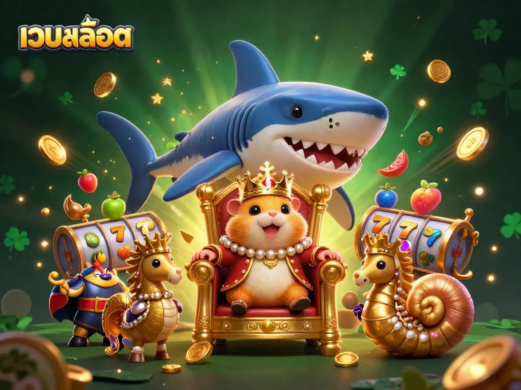 สนุกกับการเล่นสล็อตที่ เว็บสล็อต ด้วยการ์ตูนสไตล์ 3D ที่เต็มไปด้วยสีสันและบรรยากาศที่น่าตื่นเต้น