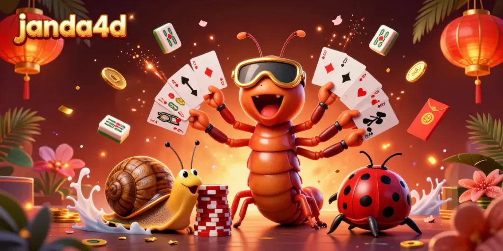 JANDA4D menghadirkan dealer kartun menarik dalam permainan judi online dengan suasana ceria.