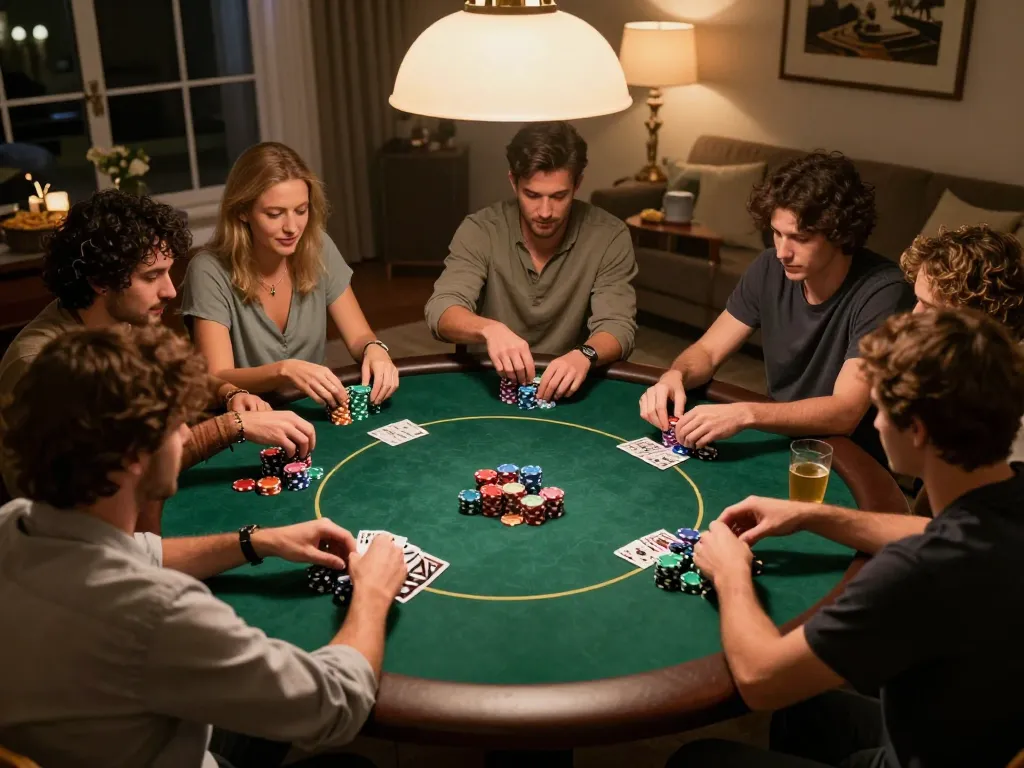 Canada online casinos bring excitement to friends during a home poker night with strategic gameplay and social bonding.