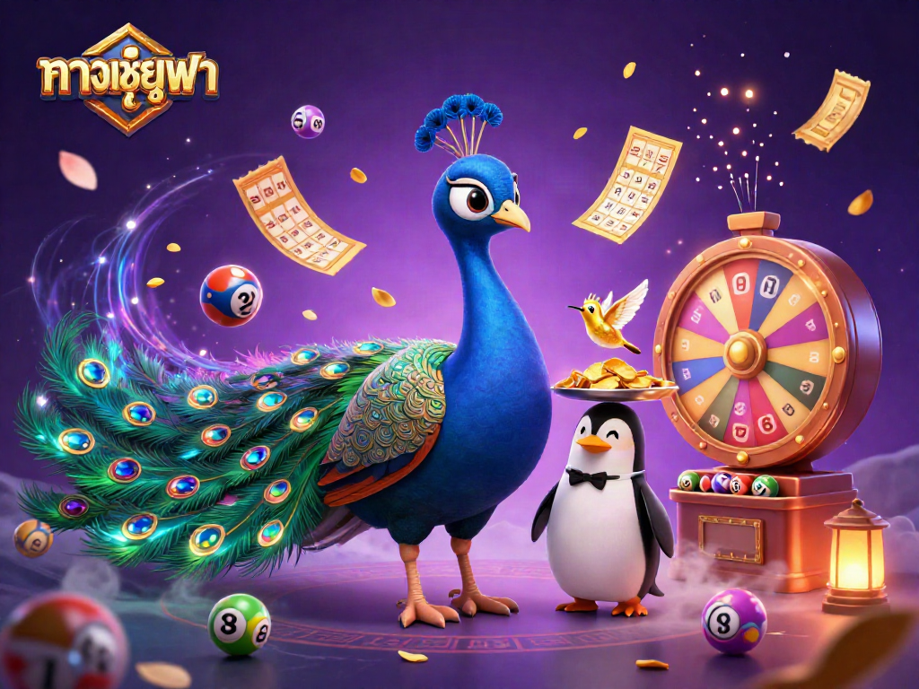 Enhance your winning strategies at ทางเข้ายูฟ่า with colorful lottery elements and vibrant characters.