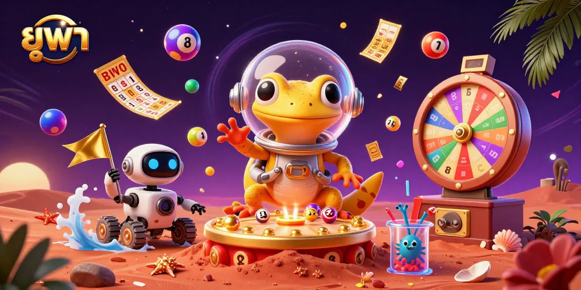 Play lottery games with ยูฟ่า in a lively casino atmosphere, bursting with excitement