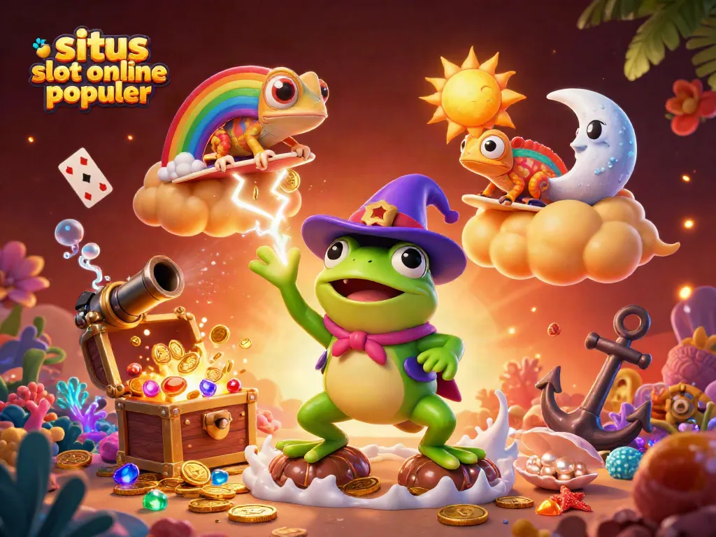 Menghadirkan keseruan situs slot online populer dengan karakter unik dan elemen permainan menggiurkan.