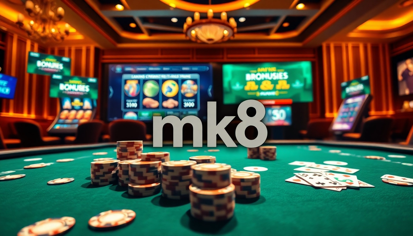 Experience the thrill of สมัคร เว็บตรง mk8 as you play your favorite casino games directly online.