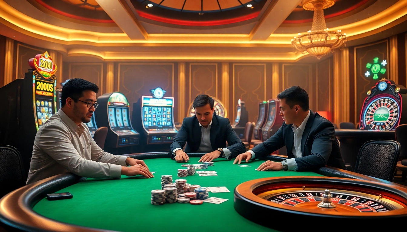 Join a thrilling poker game at the hidden wiki 2026 casino, featuring vibrant chips and classic tables.