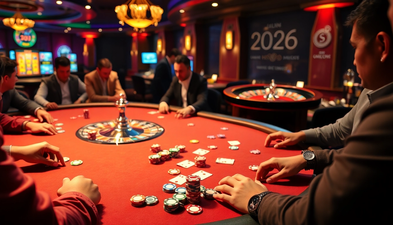 Engage in the hidden wiki 2026 casino experience with vibrant poker chips and a roulette wheel.