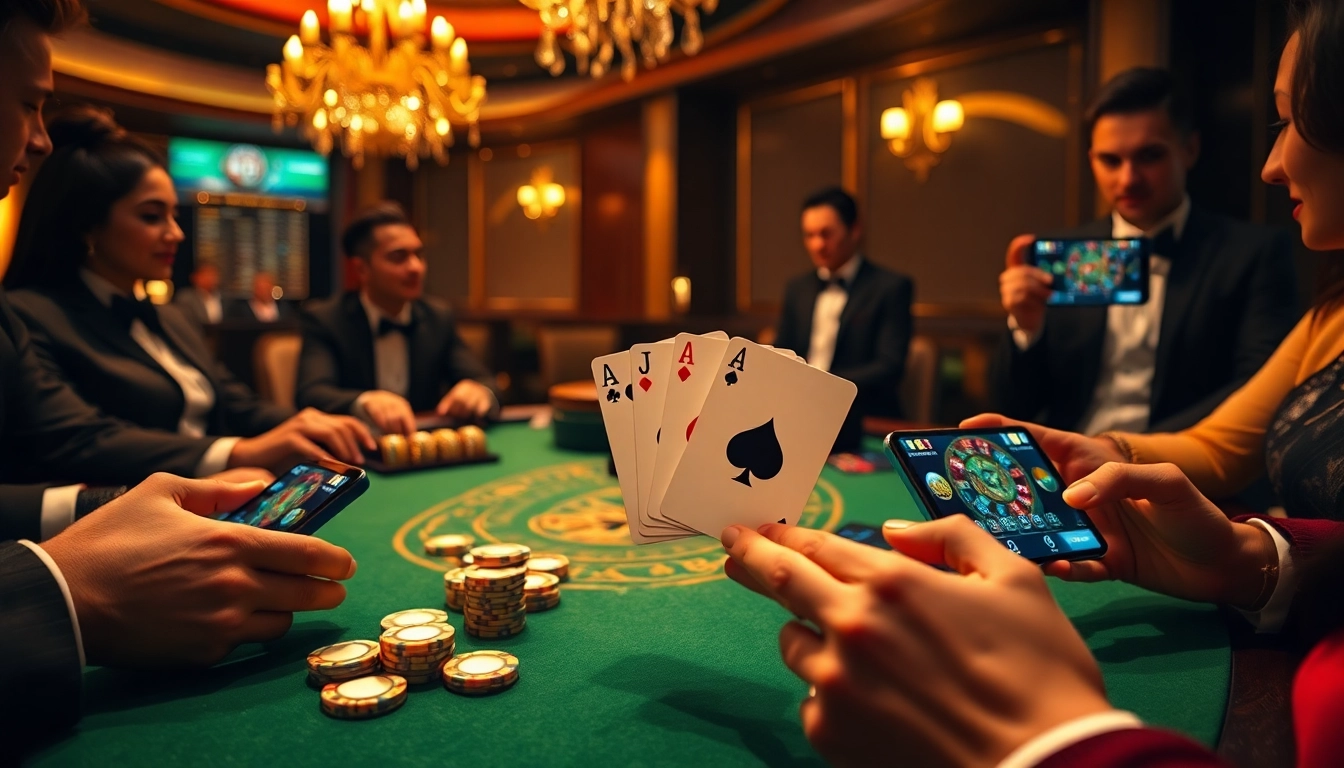Experience high-stakes gaming at https://urr88.com/ with a luxurious poker table scene and eager players.