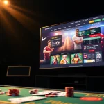 Engaging promotional image of 789F online gambling platform showcasing dynamic gaming visuals and an inviting ambience.